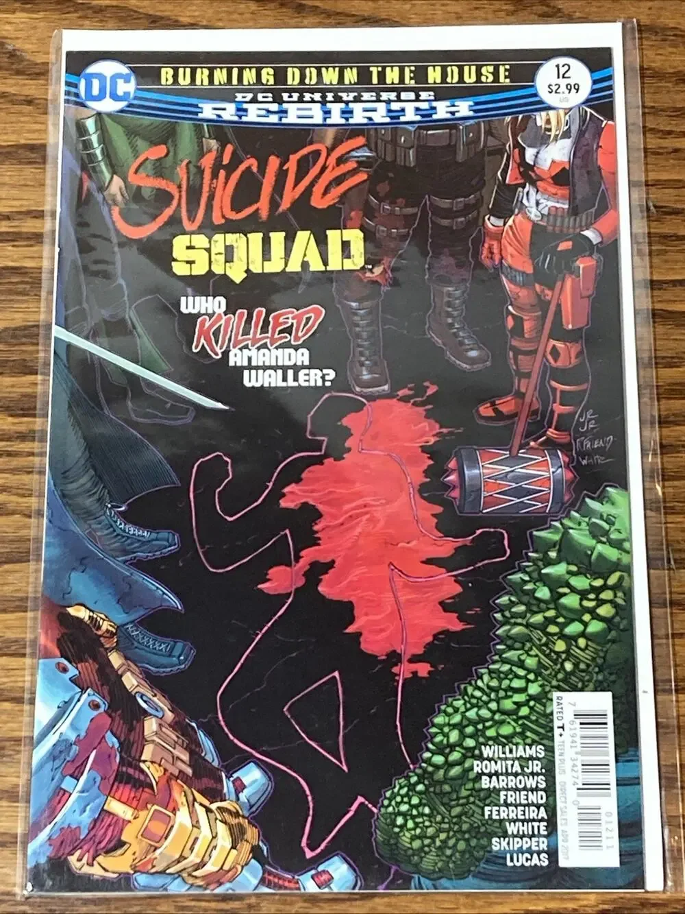 DC Suicide Squad Vol. 4 # 12 Regular Cover Apr '17